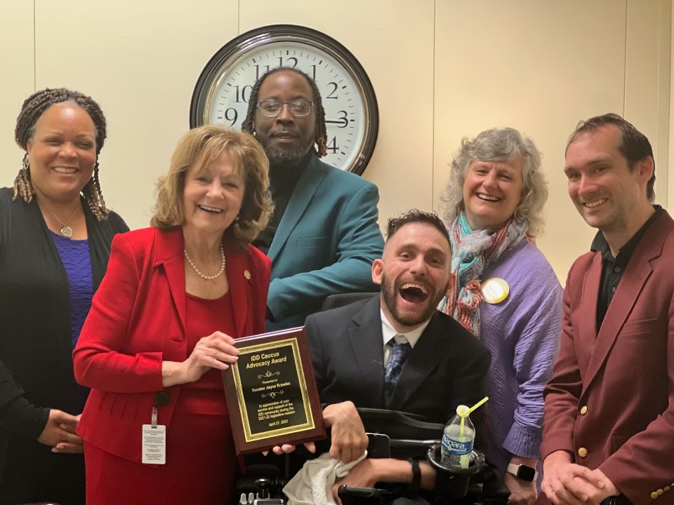 NCCDD Chair and Staff with Senator Joyce Krawiec