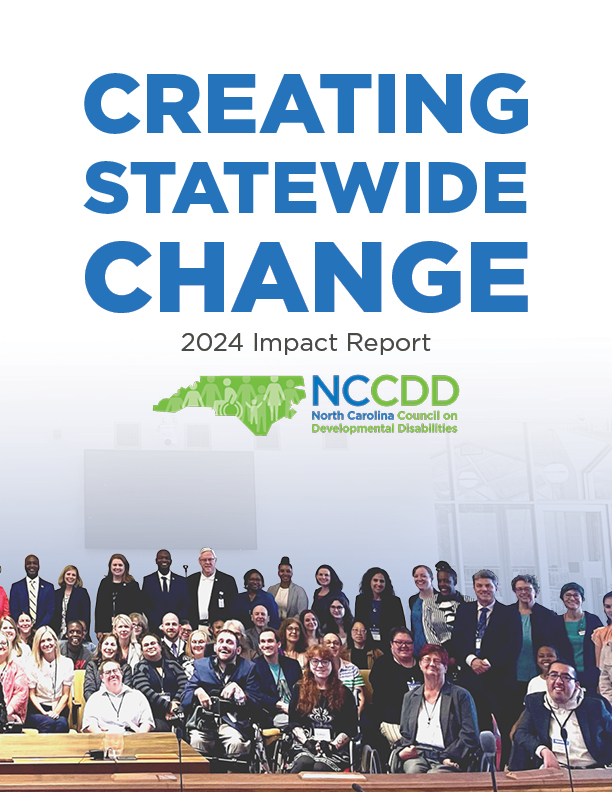 NCCDD 2024 Impact Report cover in English