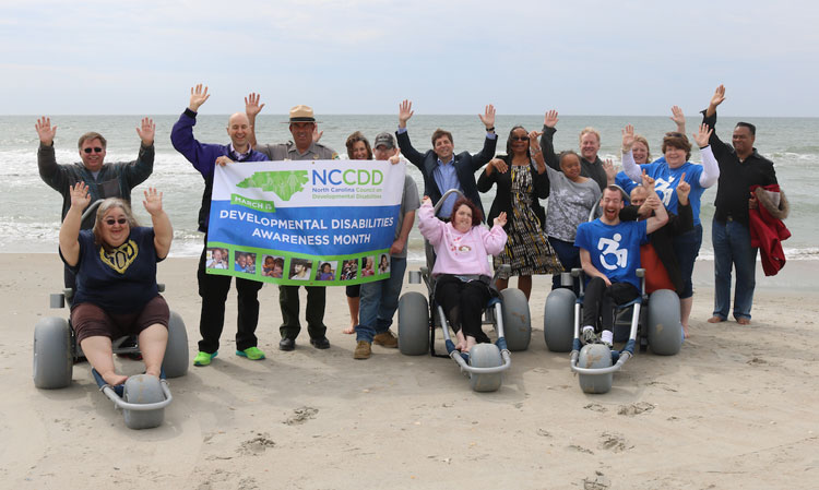 Fort Macon State Park and NCCDD Guests