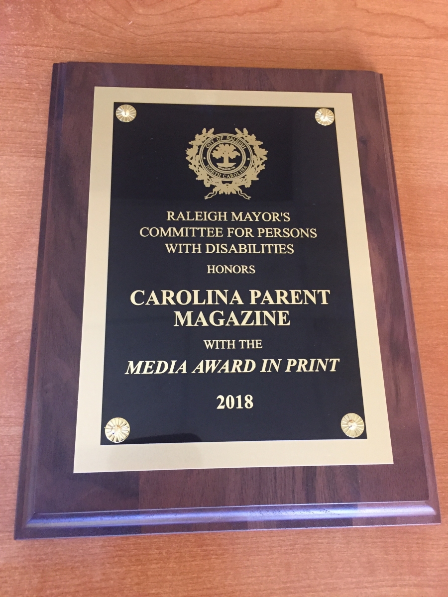 Carolina Parent Plaque