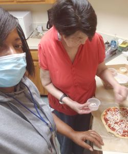 Ralph Scott Life Services Pizza Making